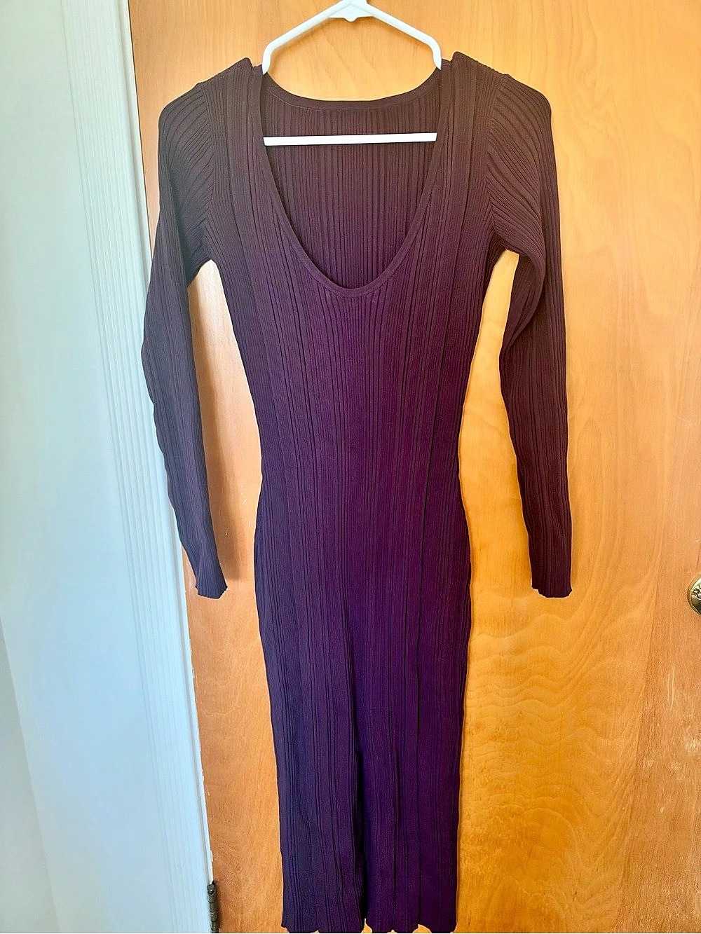 Amour Vert Chantelle - Fig Maxi Dress in Purple Size XS NWT